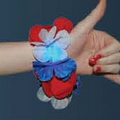 Blank Red/White/Blue Hawaiian Lei Bracelet